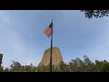 Devils Tower National Monument in Wyoming July 2024