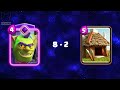 GOBLIN CAGE EVOLUTION Vs GOBLIN HUT - Clash Royale Challenge