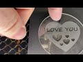 Glass Engraving - xTool S1 Diode Laser.