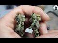 Figure Painting Tutorial 1/35 scale - US Paratroopers & French Civilians