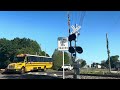 Railroad Crossing CSX Tampa East Blvd Tampa Florida