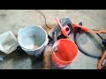 DIY Dust Collector/Separator home made in less than 20 minutes with a bucket and spare vacuum parts