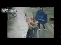 Brave man catches a falling  baby from window