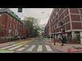 Driving in Downtown Cambridge, Massachusetts - 4K60fps