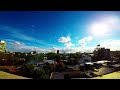 Time Lapse - Días de primavera desde un 6to piso en La Plata