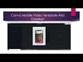 Shebvon's Canva Mobile Video Tutorial