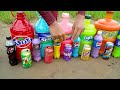 How to make Spiderman Shark with Orbeez from Fanta, Coca Cola vs Mentos & Popular Sodas