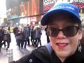 me in times sq during womens march