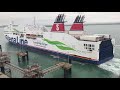 stena adventurer departs holyhead