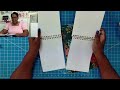 NOW THIS IS GENIUS!  Custom Spiral Notebook DIY! Crafting With File Folders! CRAFT FAIR IDEA