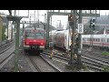 Eisenbahnverkehr in Köln Hansaring Mit AKE und Br 423 442 462 101 620 1440 460 146 420 408 412 644