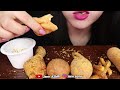 ASMR 뿌링클 파티 CHEESE BALLS, FRIED CHICKEN, HOT DOGS MUKBANG 닭다리 치킨, 치즈볼 먹방