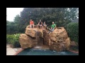 Pool Mountain Rock Stonemakers Waterfall  by Resort Waterfalls & Outdoor Living