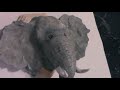 Simple Beginner Clay Elephant Head