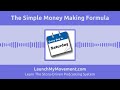 The Simple Money Making Formula