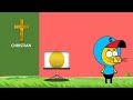 Cartoon Characters Religion From Different Countries | Pt.1