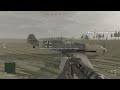 Enlisted, piloting and landing the BF109. Ground combat included