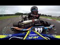 Onboard Gold Kart Rotax Max Senior - GK4 #3 Genk Race 1