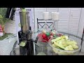 Unboxing the Elite Gourmet compact slow juicer. #green #juice #healthy #lifestyle