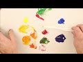 Choosing an Acrylic Pour Color Palette - Acrylic Pour Color Wheel