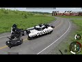 EPIC Police Chases & MASSIVE Crashes in the Best of BeamNG Drive Mods!