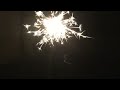 Sparklers and new year!