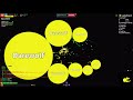 Agma.io - *300 BOTS GAMEPLAY AND SOLO TAKEOVER*