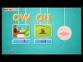 Diphthongs /ou/ & /ow/ - Fast Phonics I Learn to Read with TurtleDiary.com