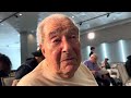 “GIVE UP THE TITLE” BOB ARUM REACTS TO DEVIN HANEY PURSE BID W/ SANDOR MARTIN & RYAN GARCIA HEARING