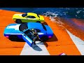 Relay Cars ocean parkour challenge change Cars mod Dodge STR Audi GTA 5 Off-Road Jet Ski Fire Truck