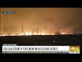 Northern California wildfire now largest in the state at 19,000 acres