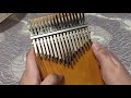 kalimba 17 teclas C