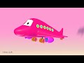 Paint the Plane! Fun Colors & Finger Family Song for Kids | Panda Bo