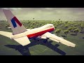 Realistic Fictional Airplane Crashes and Emergency Landings | Besiege