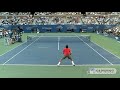 Federer Murray US Open 2008 Slice serve
