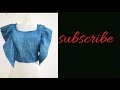 DIY OLD JEANS INTO FRONT RUFFLE TOP