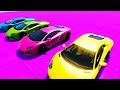GTA V Epic New Stunt Race For Car Racing Challenge by Quad Bike, Cars and Motorcycle, Spider Shark