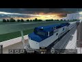 Roblox - Driving the Amtrak Wave-dasher in Roblox