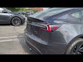 2024 Tesla Model 3 Performance Highland Walk Around. Rough Video