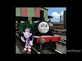 emily the emerald engine meets blaze the cat