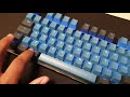 Sound test for Tai hao double shot PBT keycaps with box whites.