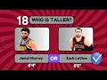 Can You Guess Which Basketball Player Is Taller? | Part 3