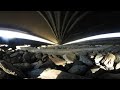 360° camera UNDER TRAIN compilation (4K)