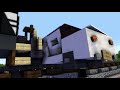 Limo Vs. Train Crash in Minecraft Animation