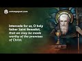 ST. BENEDICT: Prayers and Litany for Protection