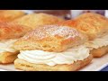 They will disappear in a minute!Perfect dessert of puff pastry and pastry cream.Ready in 20 minutes!