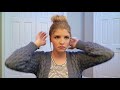 Classically Courtney | Top Knot Tutorial