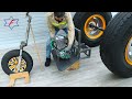 Try To Build Crazy Trike Uses Truck Wheels At Home And The End...