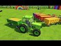 Mini to GIANT TRACTOR TRANSPORT BATTLE with STRAW and PARIS 2024 OLYMPIC TORCH, Farming Simulator 22