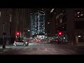 Boston 4K - Night Drive - USA